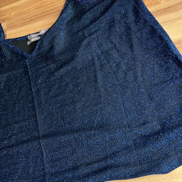 Urban Outfitters NWT Blue Sparkly Tank Top - Picture 5 of 6